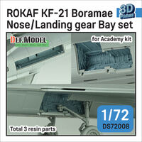 ROKAF KF-21 Boramae Nose/Landing Gear Bay Set (For Academy Kit)