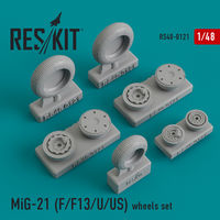 MiG-21 (F/F13/U/US) wheels set - Image 1