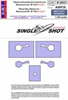 Messerschmitt Bf.109E-1/Bf.109E-3/Bf.109E-4/Bf.109E-7 wheel bay paint masks - Image 1