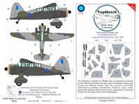 Westland Lysander Mk.III A Burma 1945 - Camouflage Pattern Paint Mask (for Airfix, Dora Wings, Eastern Express and FROG kits) - Image 1