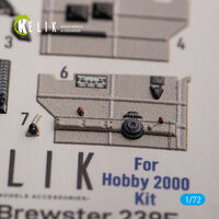 Brewster 239E - Interior 3D Decals For Hobby 2000/Hasegawa Kit - Image 1