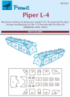 Canopy mask for Piper L-4 KP 2015