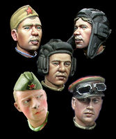 WW2 Russian Heads #2 - Image 1