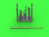 Browning M2HB .50 Cal Machine Gun Barrel WWII And Cold War Version