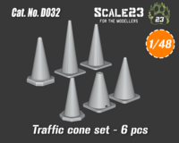 Traffic cone set - 6 pcs - Image 1