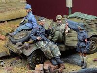 Kubelwagen Crew Vol. 1 Berlin 1945 - 4 Figures Set