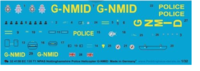 EC135 British Police Helicopter Markings G-NMID Derbyshire - Image 1