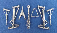 Dassault Mirage IV - Landing Gear (designed to be used with Heller kits) - Image 1