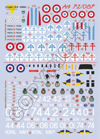 Westland WessexHAS.1/HAS.3 andWestland Lysander Mk.II Markings - Image 1