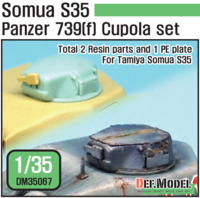 German Panzer 739(f) S35 Cupola set (for Tamiya 1/35) - Image 1