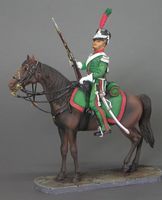 5th Mounted Chasseurs  Duchy Of Warsaw  Borodino 1812 - Image 1