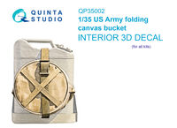 US Army Folding Canvas Bucket (for all kits)