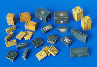 Ammunition and medical Aid containers - Germany WW II