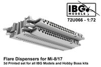 Mil Mi-8 and Mi-17 - Flare Dispensers (3D-Printed / for IBG Models and Hobby Boss kits)