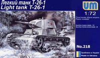 T-26-1 Soviet light tank version 1939 - Image 1