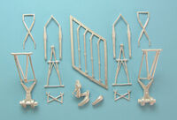 Focke-Wulf Fw-200 C Condor - Landing Gear (designed to be used with Revell kits