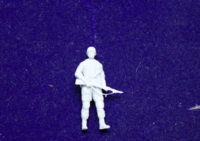 Paratroopers Crete with rifle and cartridge belt