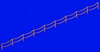 Double stranded rail with sags - Image 1