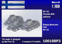 BT-42 Finnish SPG Platoon (3 pcs)