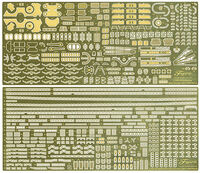 IJN Battleship Musashi - Photo-Etched Parts (G-up No.111) - Image 1
