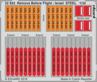 Remove Before Flight - Israel STEEL - Image 1