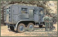 German Einheitsdiesel Kfz.61(heavy telephone exchange truck)